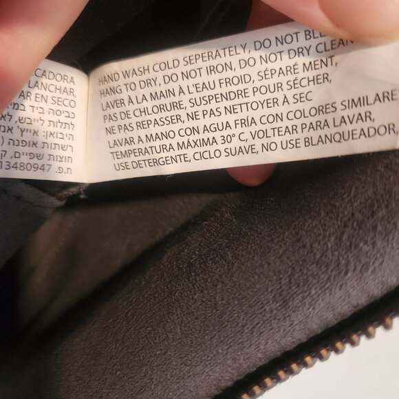 Moto jacket in gray faux suede by Dex - Picture 5 of 5